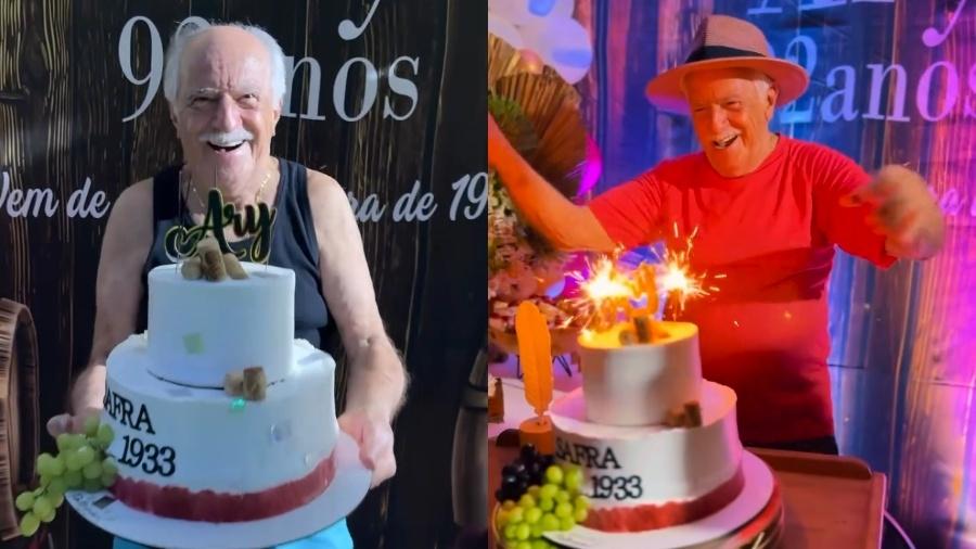 Ary Fontoura celebra aniversário de 92 anos Ary Fontoura celebra aniversário de 92 anos