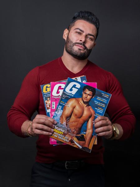 Bruno Canaan posou nu para G Magazine 3 vezes