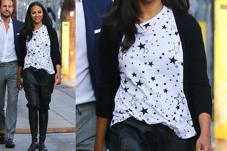 Parece baratinho, mas custou uma fortuna: Zoe Saldana - Grosby Group