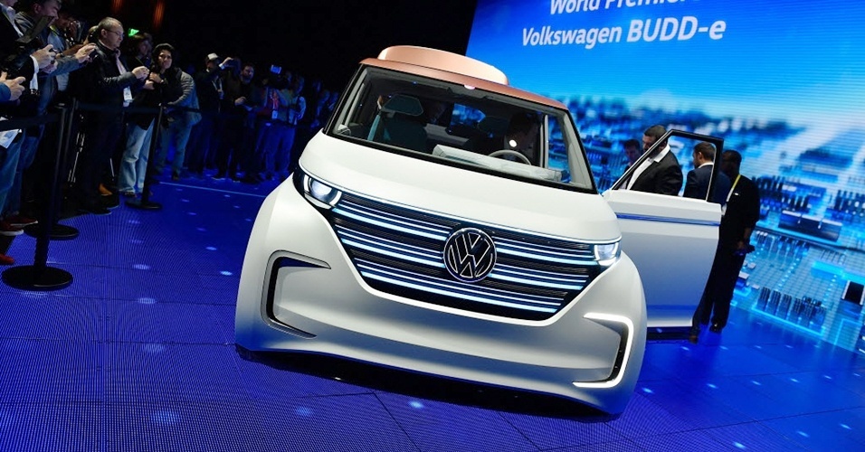 Volkswagen BUDD-e, a Kombi elétrica - David Becker/Getty Images/AFP