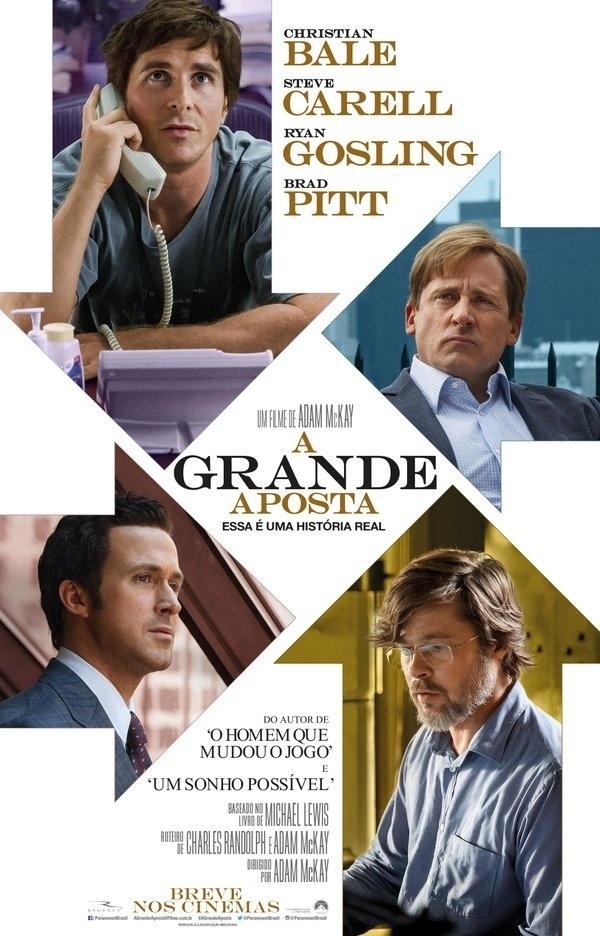 Pôster de "A Grande Aposta" - Divulgação