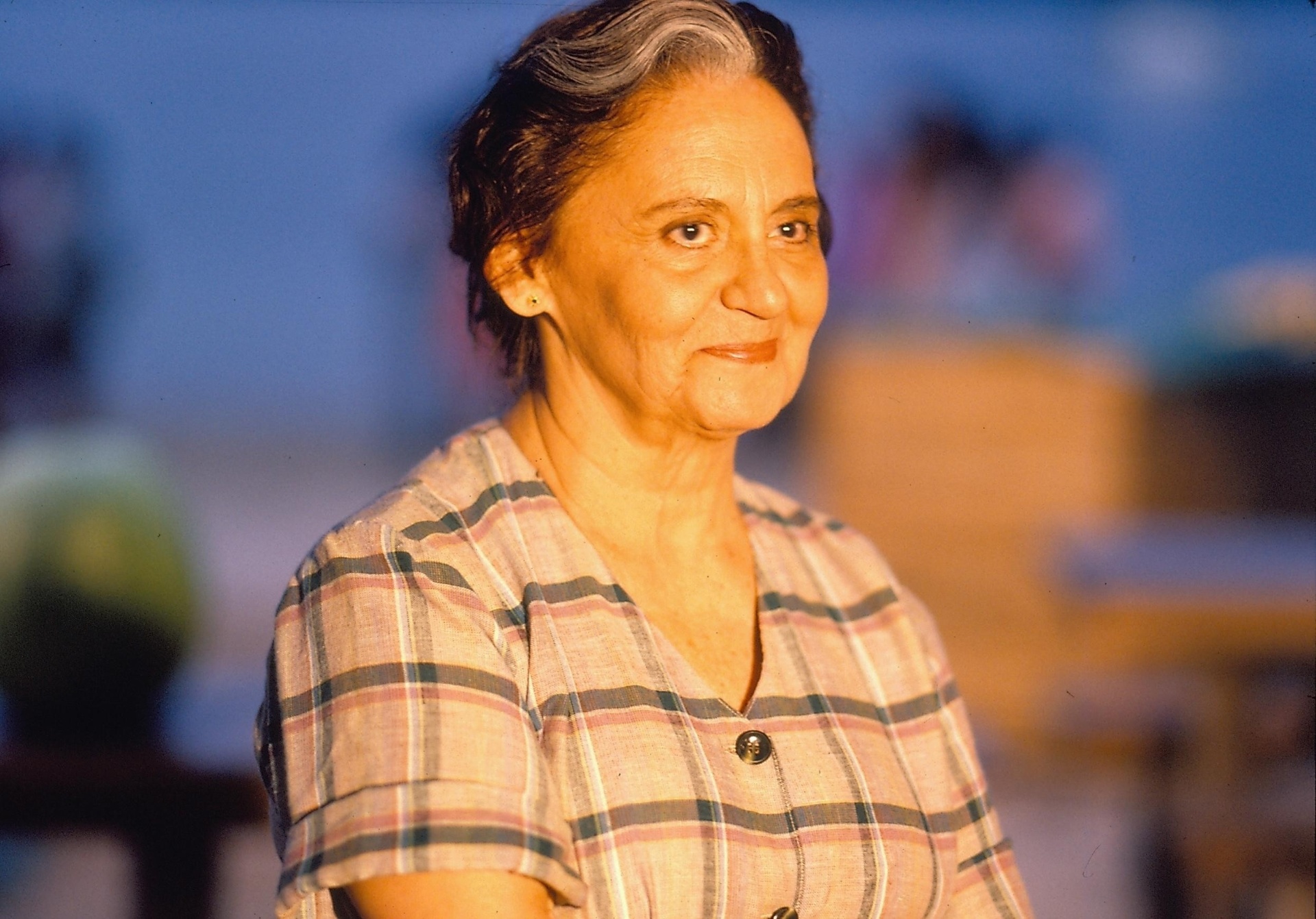 Laura Cardoso interpreta Isaura, mãe de Ruth e Raquel (Gloria Pires) em "Mulheres de Areia" (1993) - Divulgação/Viva