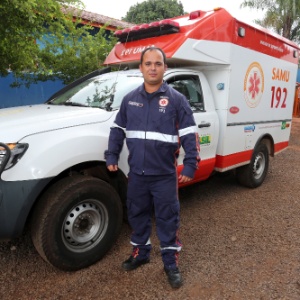 André é médico plantonista no Samu de Campo Grande (MS) - David Majella/UOL - David Majella/UOL