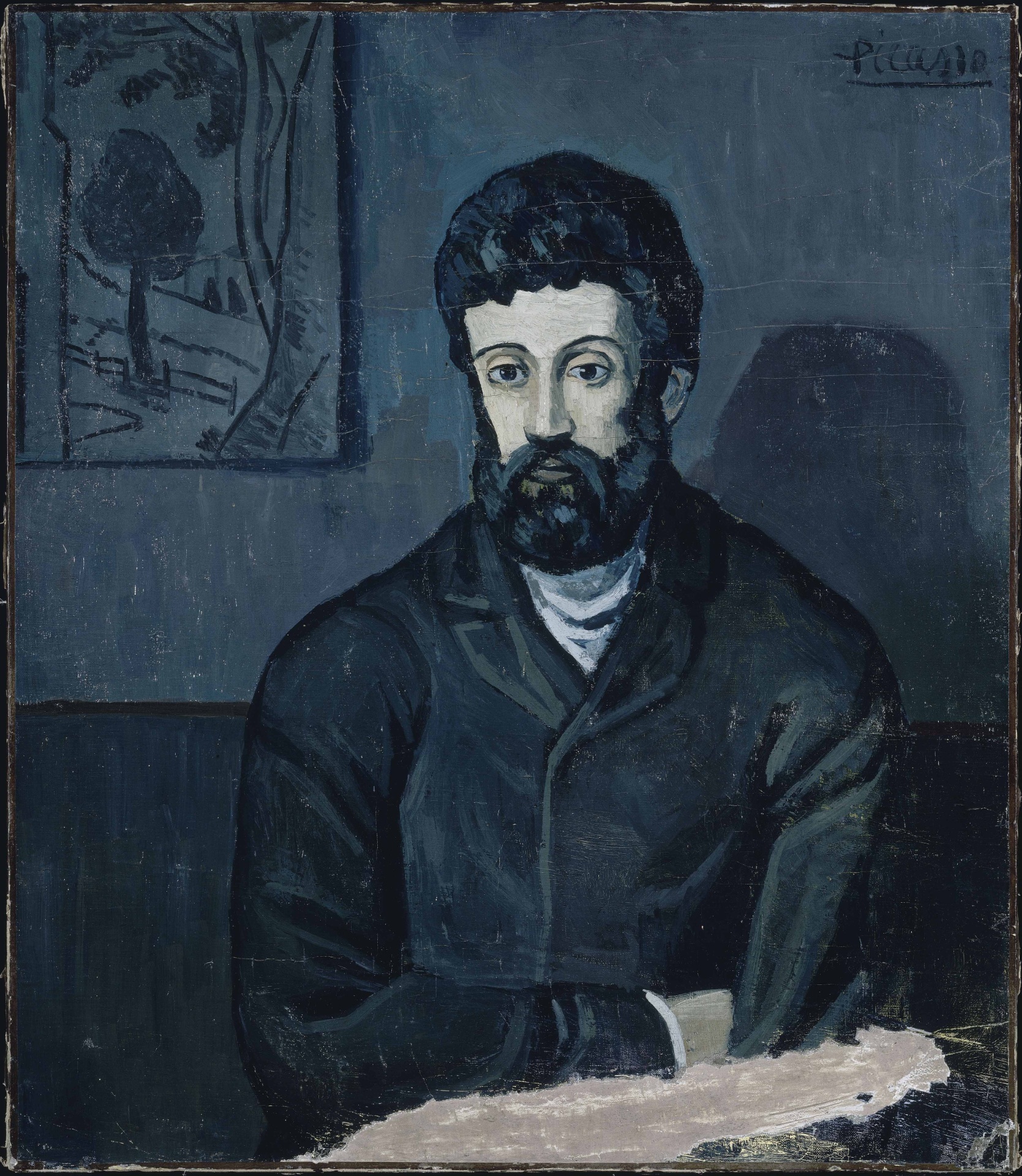 Portrait d'homme, 1903, Pablo Picasso - RMN-Grand Palais /Musée national Picasso-Paris