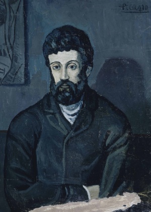Portrait d'homme, 1903, Pablo Picasso - RMN-Grand Palais /Musée national Picasso-Paris - RMN-Grand Palais /Musée national Picasso-Paris
