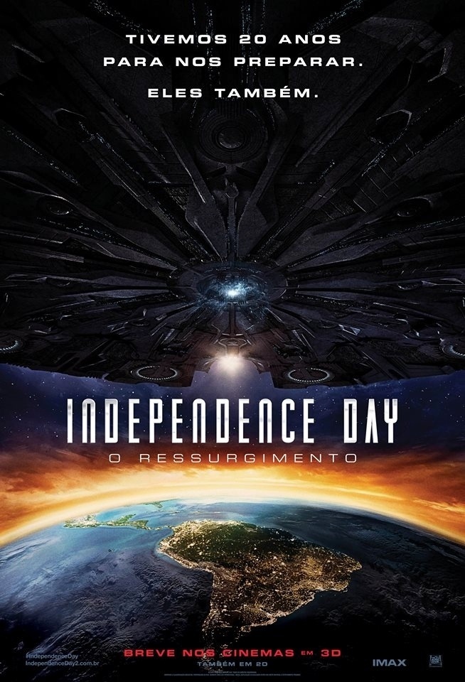 Pôster do filme "Independence Day - O Ressurgimento" - Divulgação