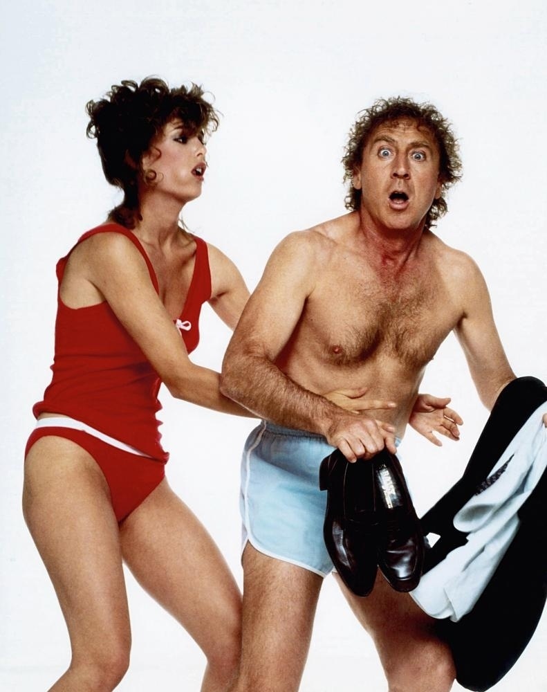 Na comédia romântica "A Dama de Vermelho" (1984), Gene Wilder é um home de meia-idade, casado e com filhos, que se deixa encantar por uma misteriosa mulher de vermelho - Divulgação