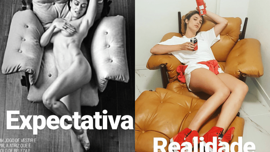 Rafa Brites brinca de imitar pose de Juliana Paes - Reprodução/Instagram/rafabrites