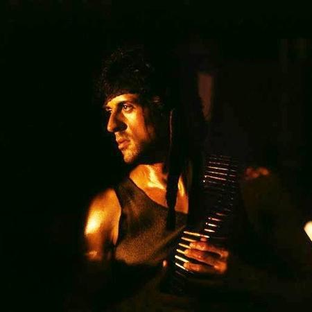 Sylvester Stallone em cena de "Rambo" - Reprodução