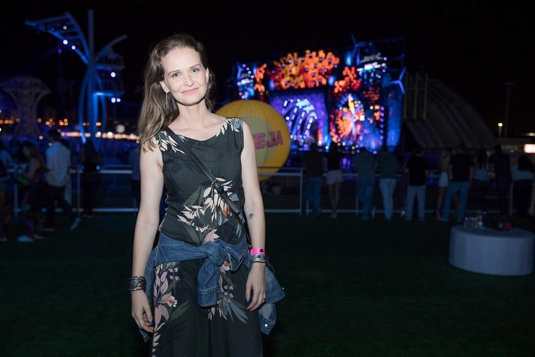 Fernanda Rodrigues prestigia evento de música sertaneja - Felipe Panfili / Divulgação