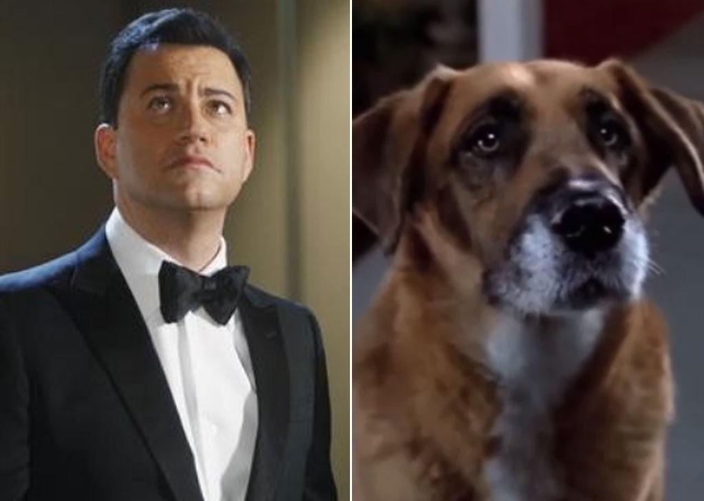 Jimmy Kimmel dublou o cão Corky no filme "Caindo na Estrada" (2000) - Reprodução