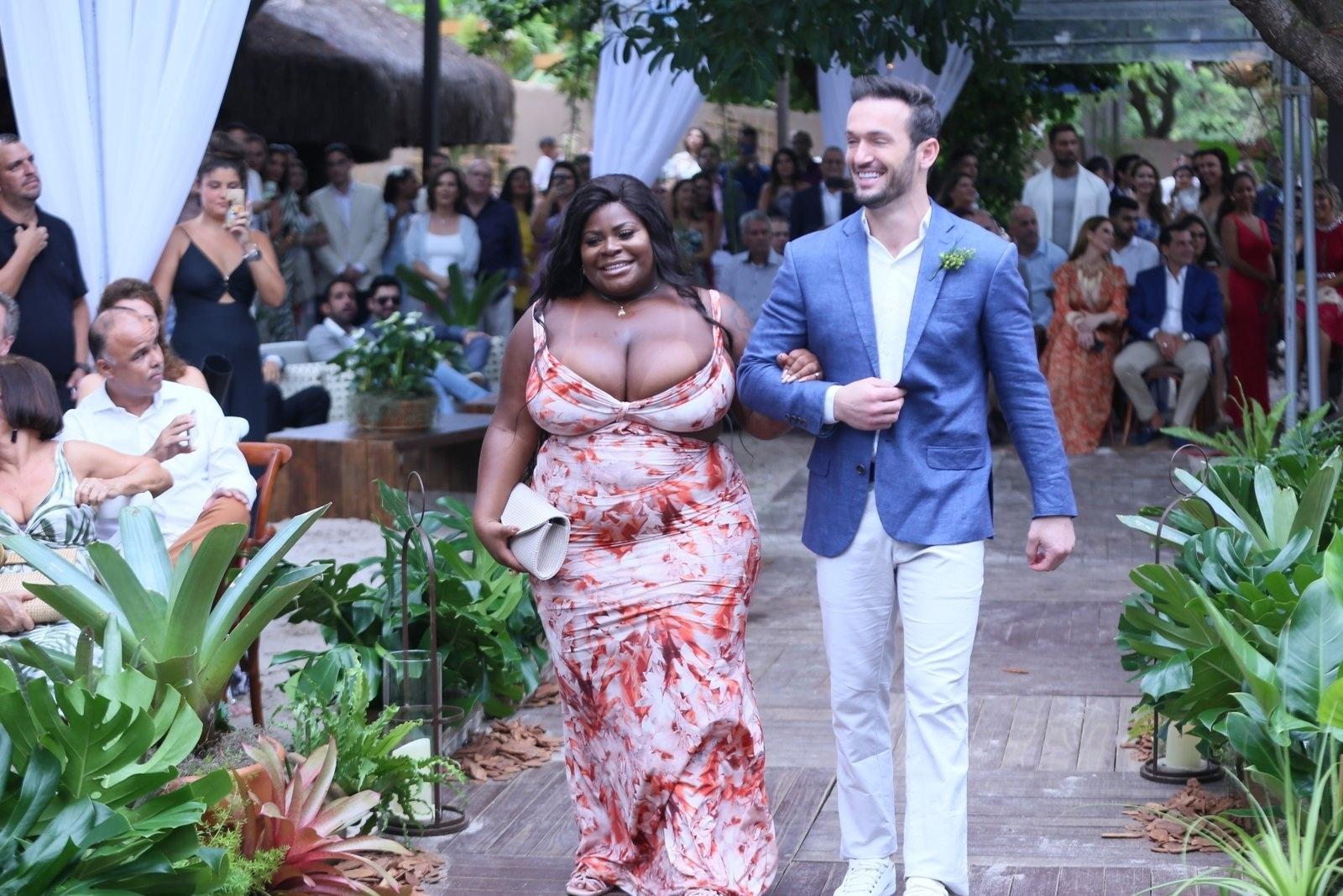 Jojo Toddynho e Diego Hypolito foram padrinhos de casamento de Bruno Chateaubriand e Diego Bocca - Anderson Borde/Ag.NewsAnderson Borde/Ag.News