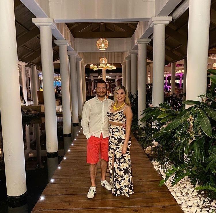 Andressa Urach e Thiago Lopes em lua de mel na República Dominicana - Reprodução / Instagram