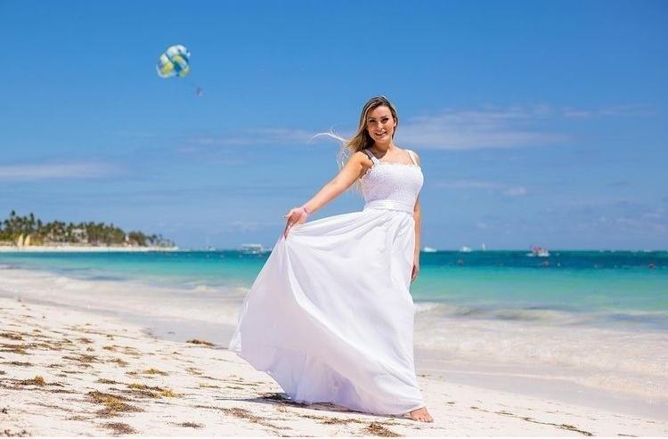 Andressa Urach e Thiago Lopes em lua de mel na República Dominicana - Reprodução / Instagram