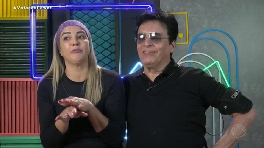 Power Couple: Andreia Andrade, mulher de Nahim, se irrita com divisão de tarefas - Reprodução/RecordTV