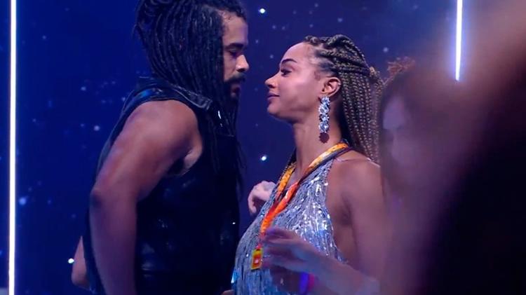 Diogo e Aline ficaram durante o BBB 25 Diogo e Aline ficaram durante o BBB 25