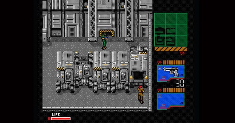 Na continuação, "Metal Gear 2: Solid Snake", o herói teve de enfrentar o próprio pai, Big Boss - Divulgação