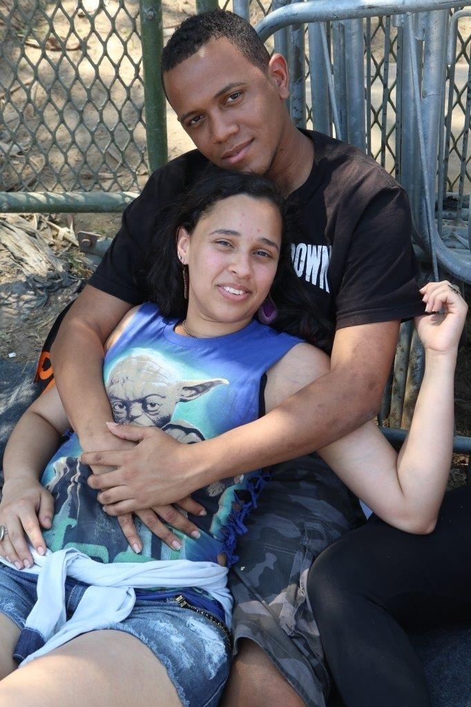 24.set.2015 - Fãs do System of a Down já fazem fila para o quarto dia do Rock in Rio - Zulmair Rocha/UOL