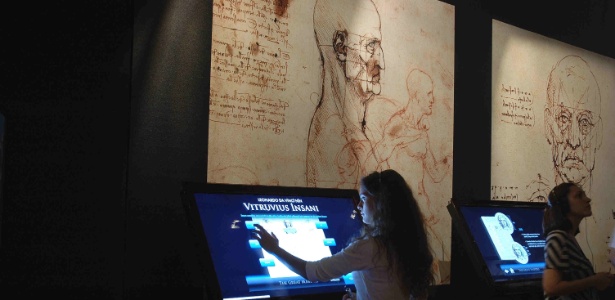 Exposição "Grandes Mestres - Michelangelo, Leonardo e Rafael" está no Espaço Cultural Porto Seguro - Excellent Exibhition