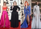Grammy 2016: veja os looks dos famosos no tapete vermelho do prêmio musical - Montagem/Getty Images