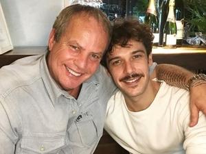 Jayme Monjardim com seu filho, Jayme Matarazzo - Reprodução/Instagram - Reprodução/Instagram