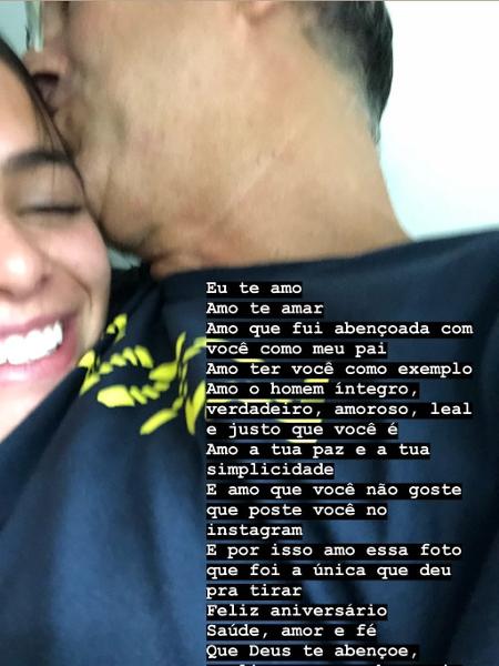 Bruna Marquezine homenageia o pai - Reprodução/Instagram - Reprodução/Instagram