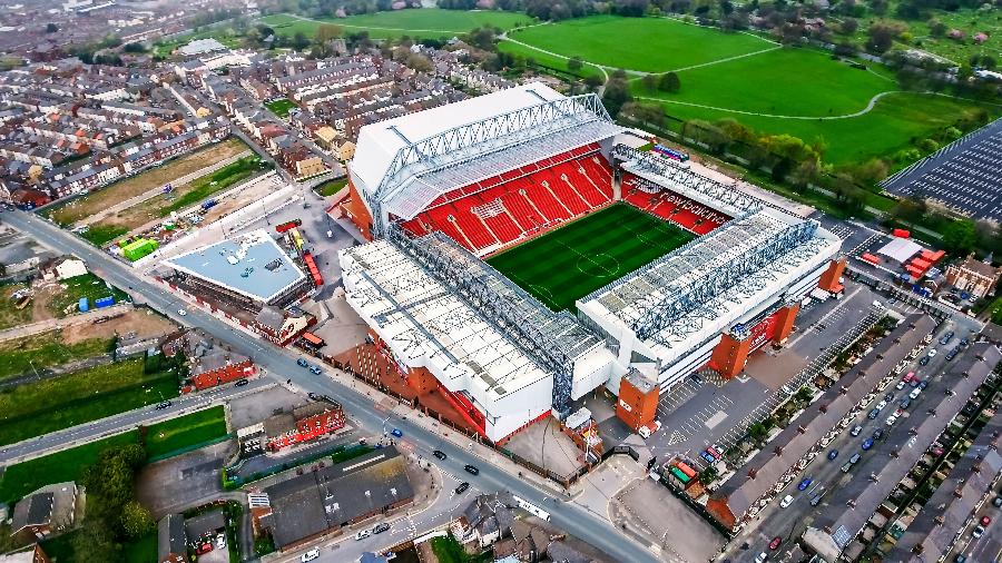 Estádio de Anfield, a casa do Liverpool - PhotoLondonUK/Getty Images