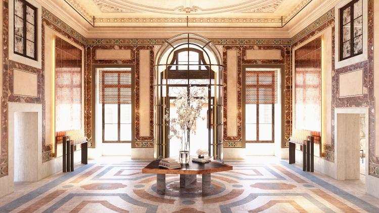 The One Palacio de Anunciada, em Lisboa, Portugal - Divulgação/Preferred Hotels & Resorts - Divulgação/Preferred Hotels & Resorts