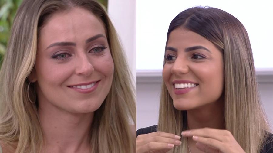 Paula se emociona ao falar sobre amizade com Hariany no "Mais Você" - Reprodução/Globo