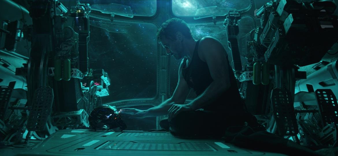 Robert Downey Jr. como Tony Stark em cena de "Vingadores: Ultimato" - Divulgação