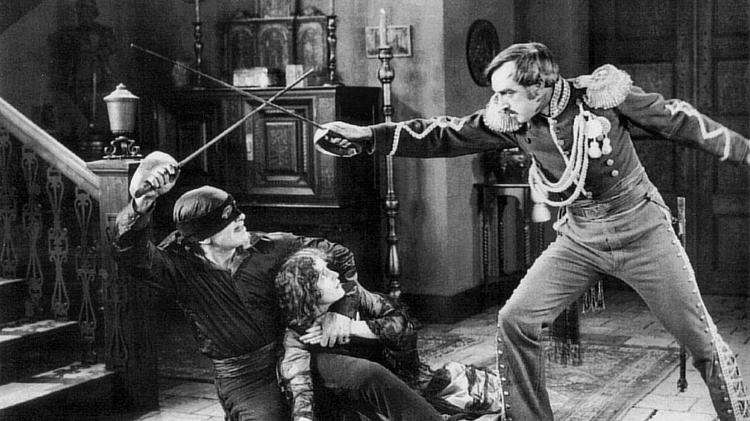 Cena de A Marca do Zorro (1920) - Reprodução - Reprodução
