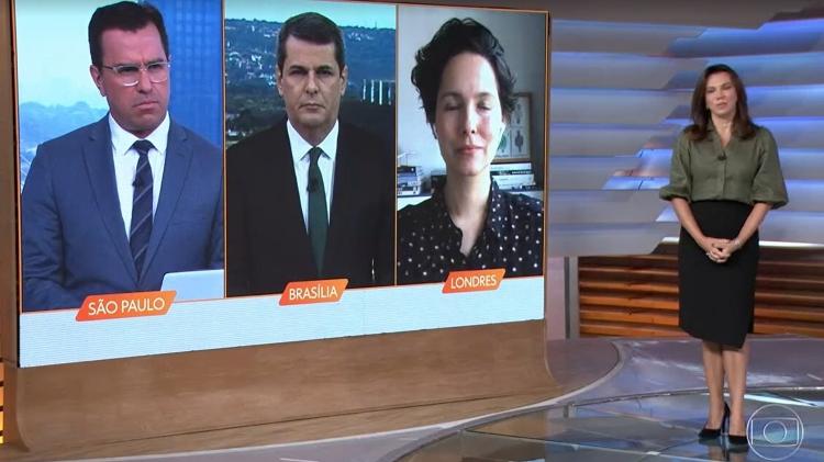 Ana Paula Araújo - Reprodução/TV Globo - Reprodução/TV Globo