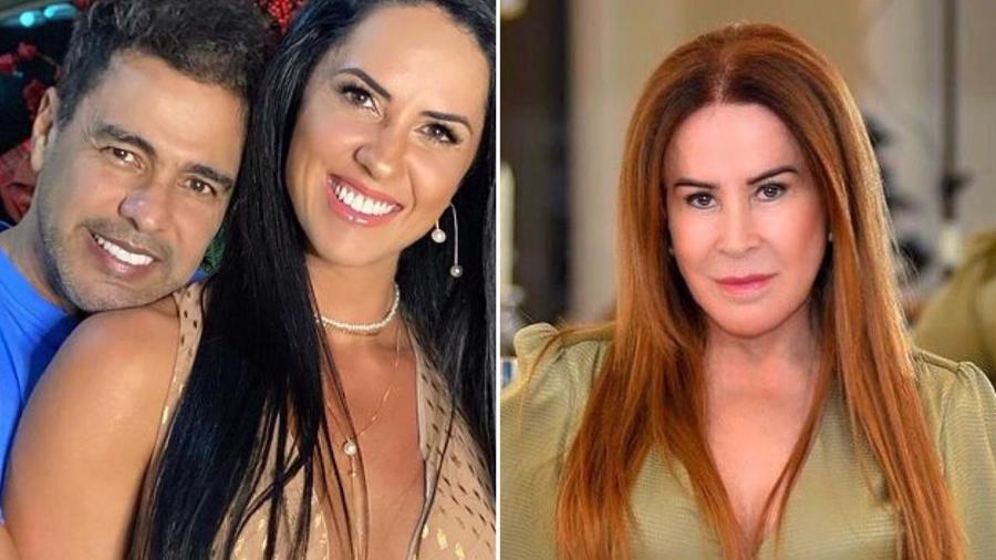 Zezé Di Camargo se declarou para Graciele Lacerda e alfinetou Zilu - Reproduão/Instagram