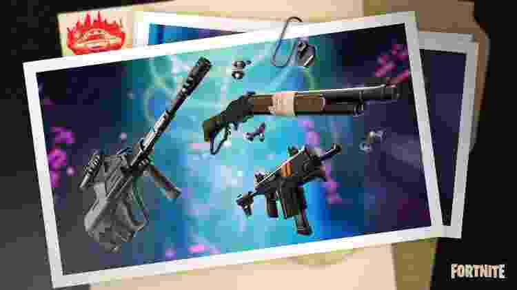 Fortnite armas antigas - Divulgação/Epic Games - Divulgação/Epic Games
