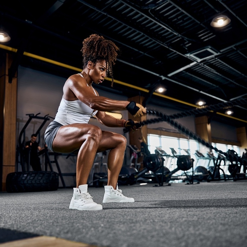 Equipamento De Exercício Mestre De Coxa Para Treino Feminino