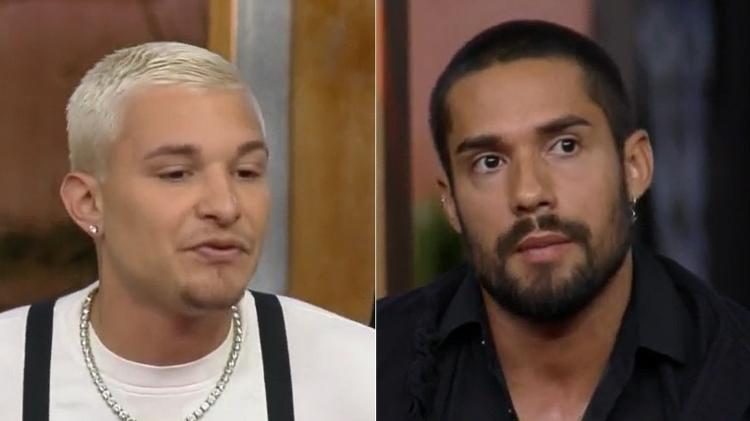 A Fazenda 2021: MC Gui e Bil trocam farpas em votação - Reprodução/Playplus - Reprodução/Playplus