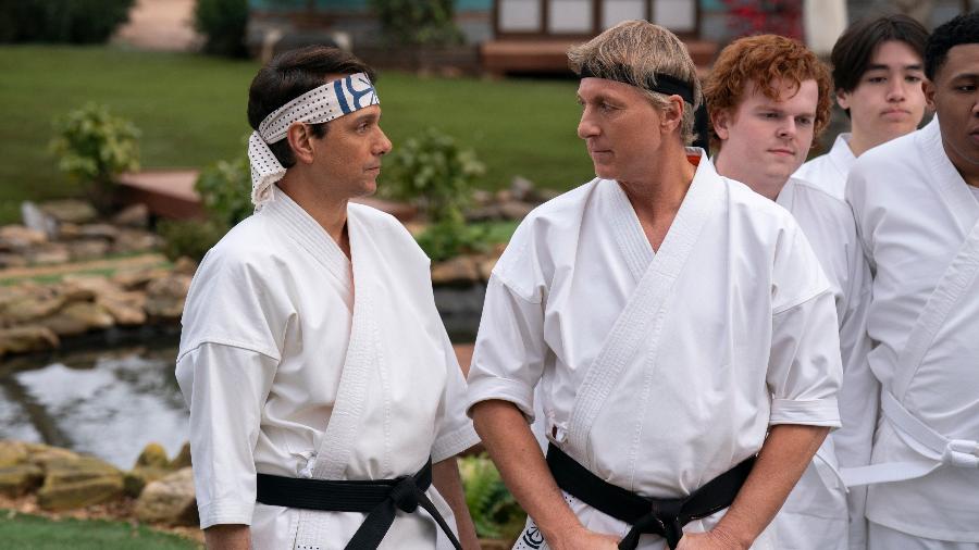 William Zabka e Ralph Macchio estrelam 'Cobra Kai', que chegou à sua última temporada