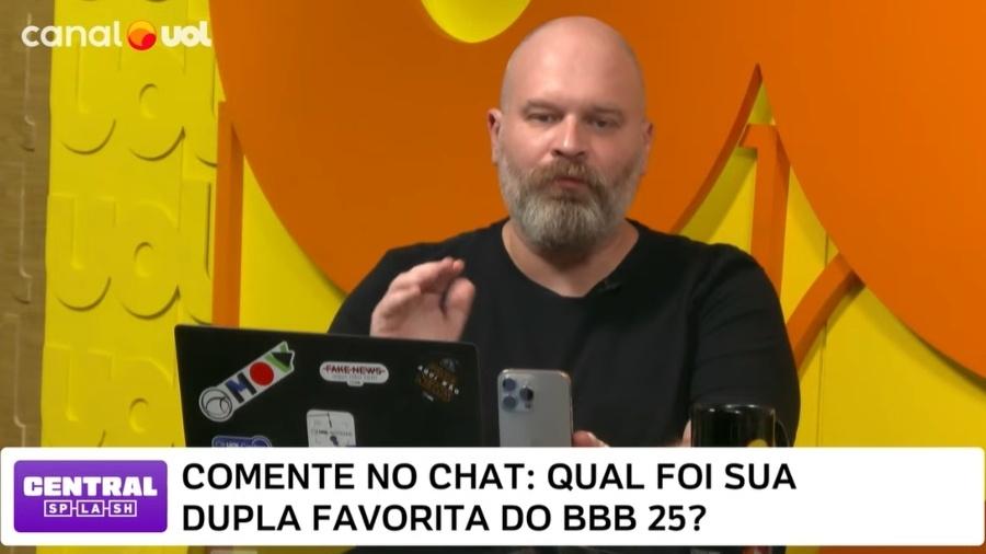 Chico Barney opina sobre puxadinho no BBB 25 - UOL/YouTube