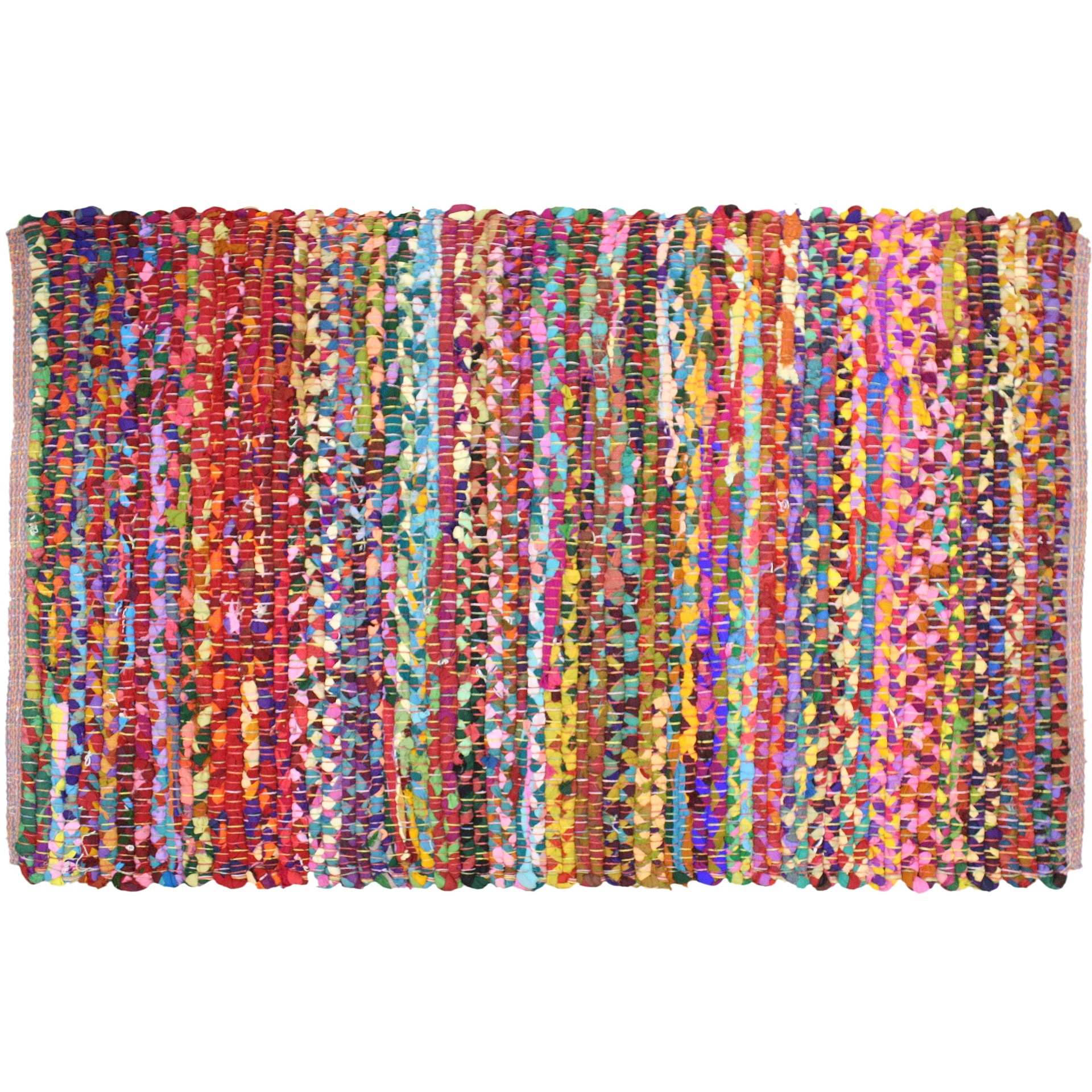 O tapete multicolorido em algodão está à venda na Cinerama (www.cinerama.com.br) por R$ 575,50 (a peça no tamanho 1,5 m por 2,2 m) I Preços pesquisados em julho de 2015 e sujeitos a alterações - Divulgação