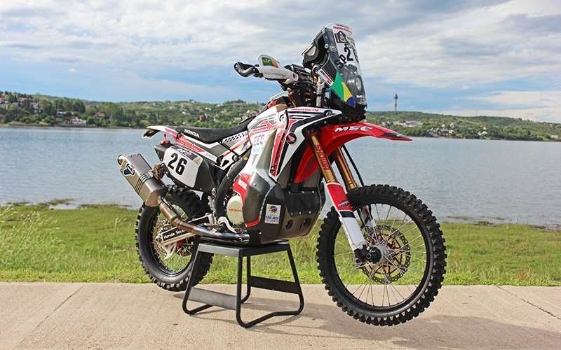 Honda CRF 450 Rally - Arthur Caldeira/Infomoto