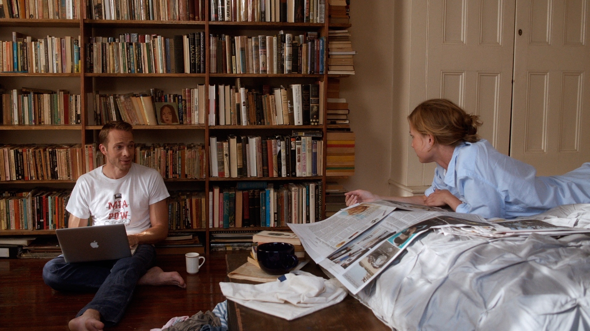 Cena do filme "A Garota do Livro" - Divulgação