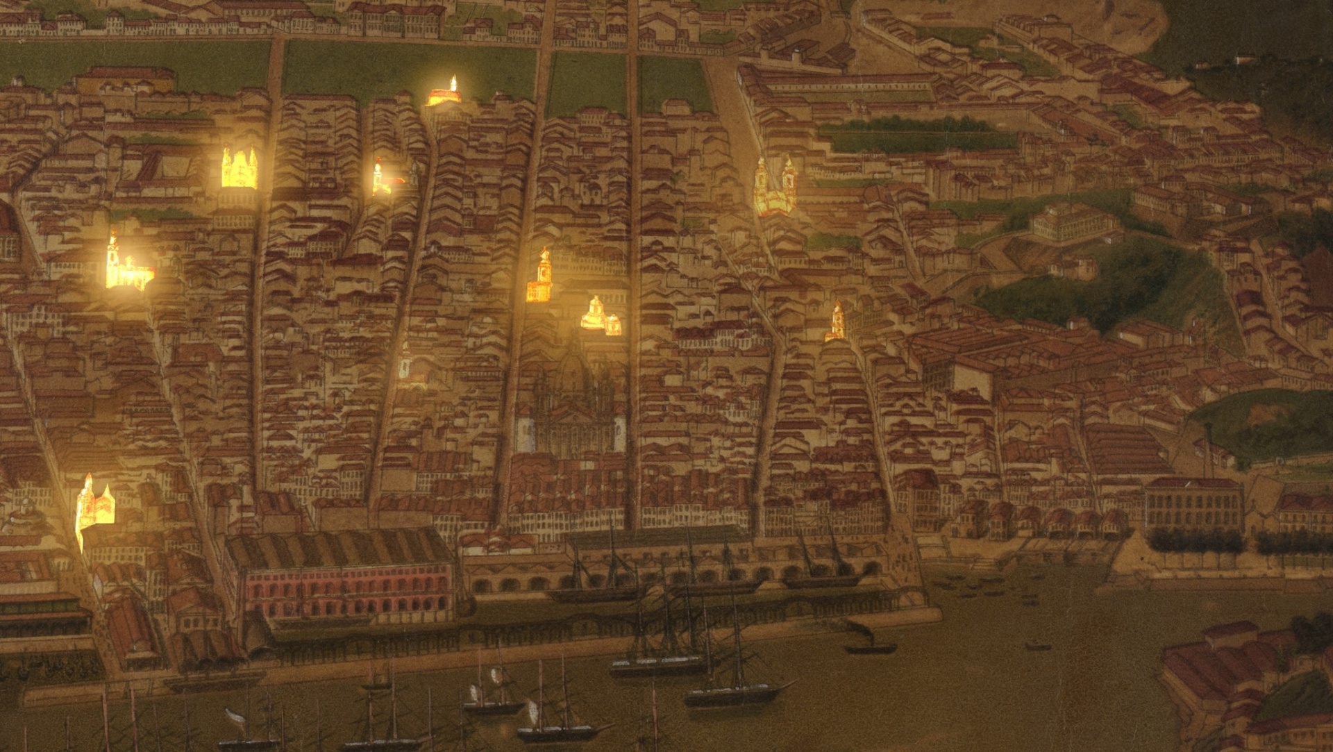 Cena do filme "São Sebastião do Rio de Janeiro - A Formação de uma Cidade" - Divulgação