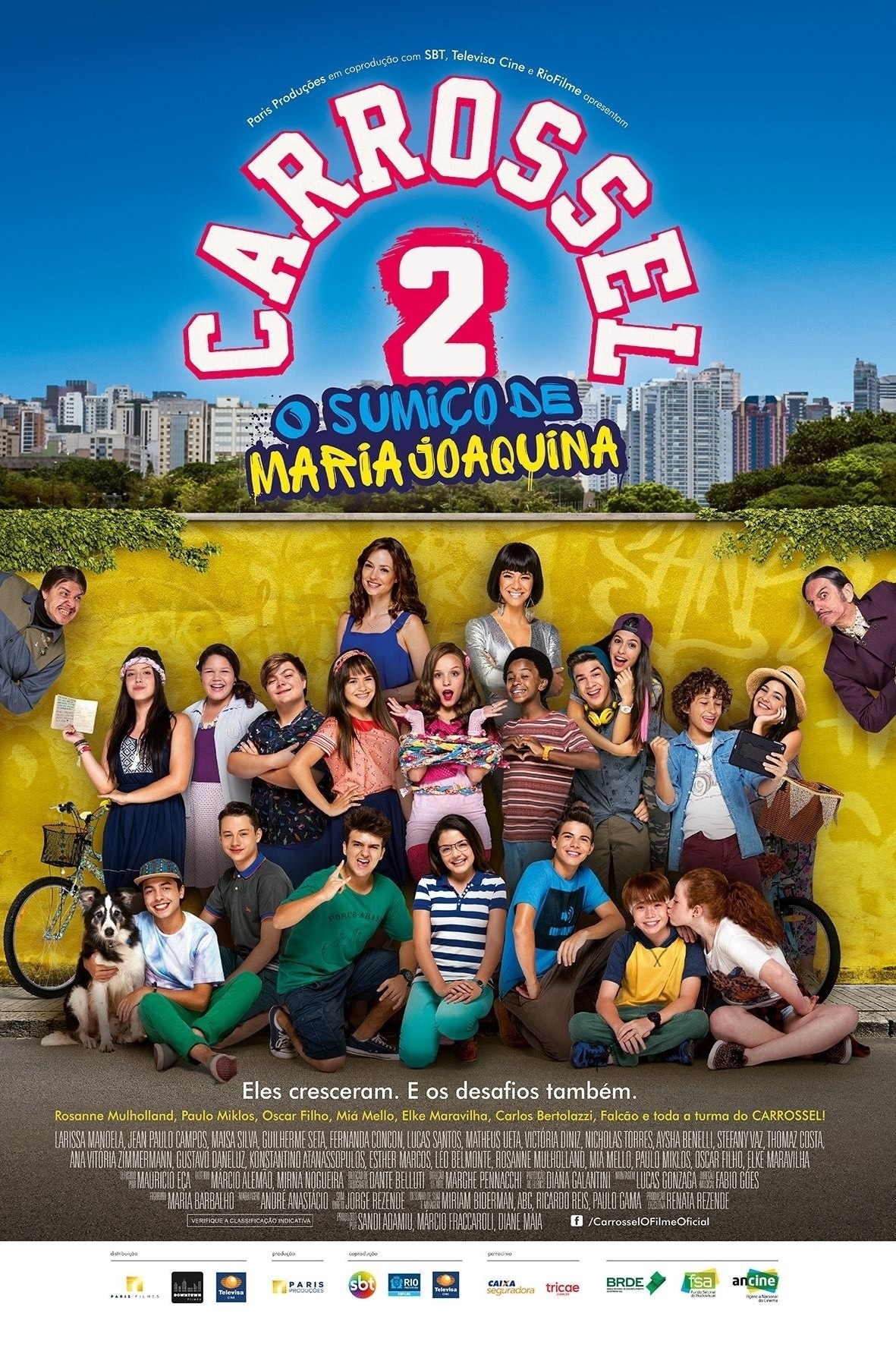 Pôster do filme "Carrossel 2 - O Sumiço de Maria Joaquina" - Divulgação