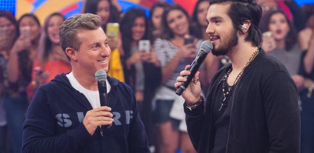 Luciano Huck recebe Luan Santana no 'Caldeirão do Huck' - Divulgação - Divulgação