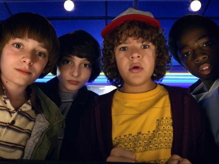 Imagem da série "Stranger Things" - Divulgação