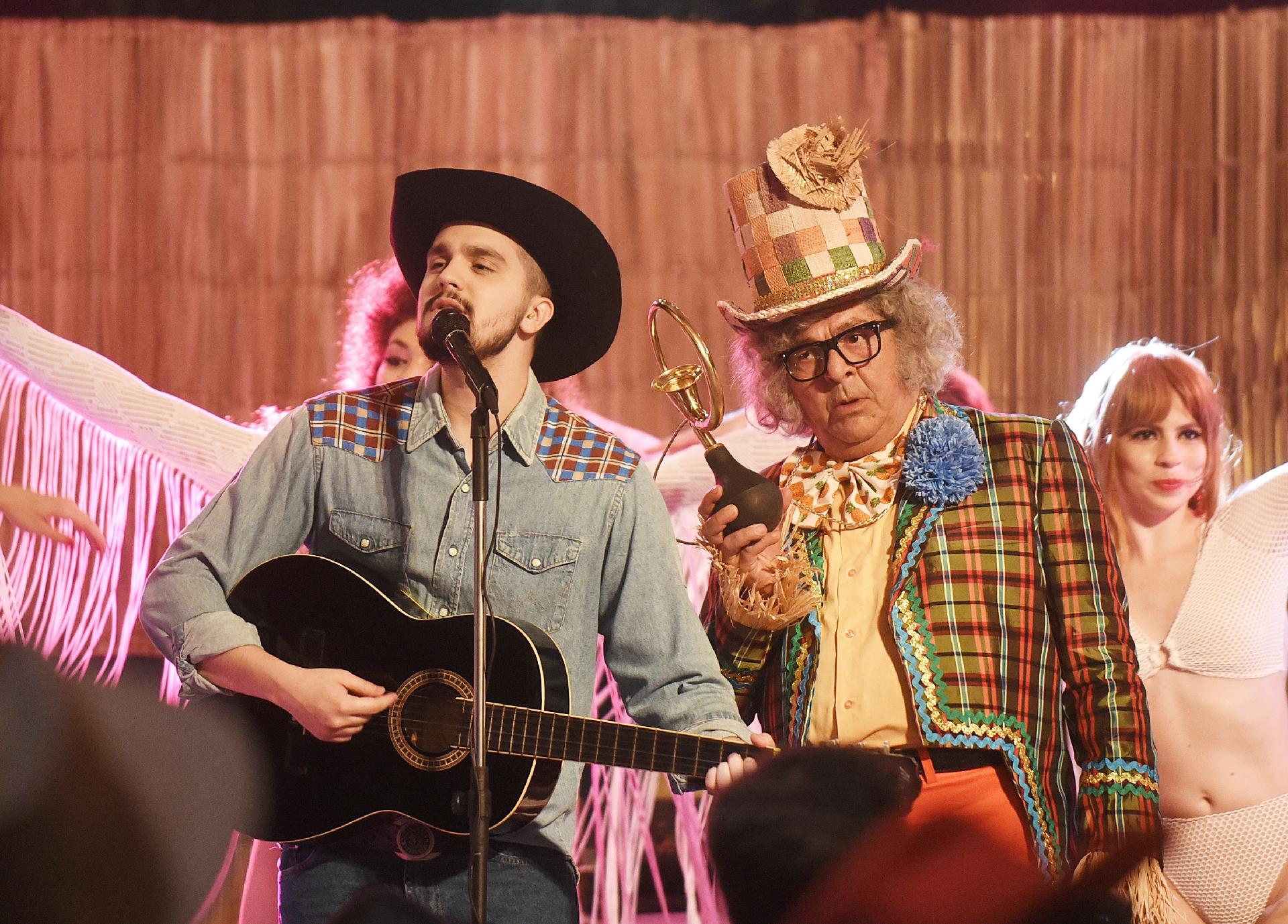 Luan Santana grava o filme "Chacrinha: O Velho Guerreiro" - Ari Kaye