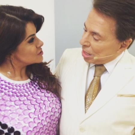 Mara Maravilha e Silvio Santos - Reprodução/Instagram