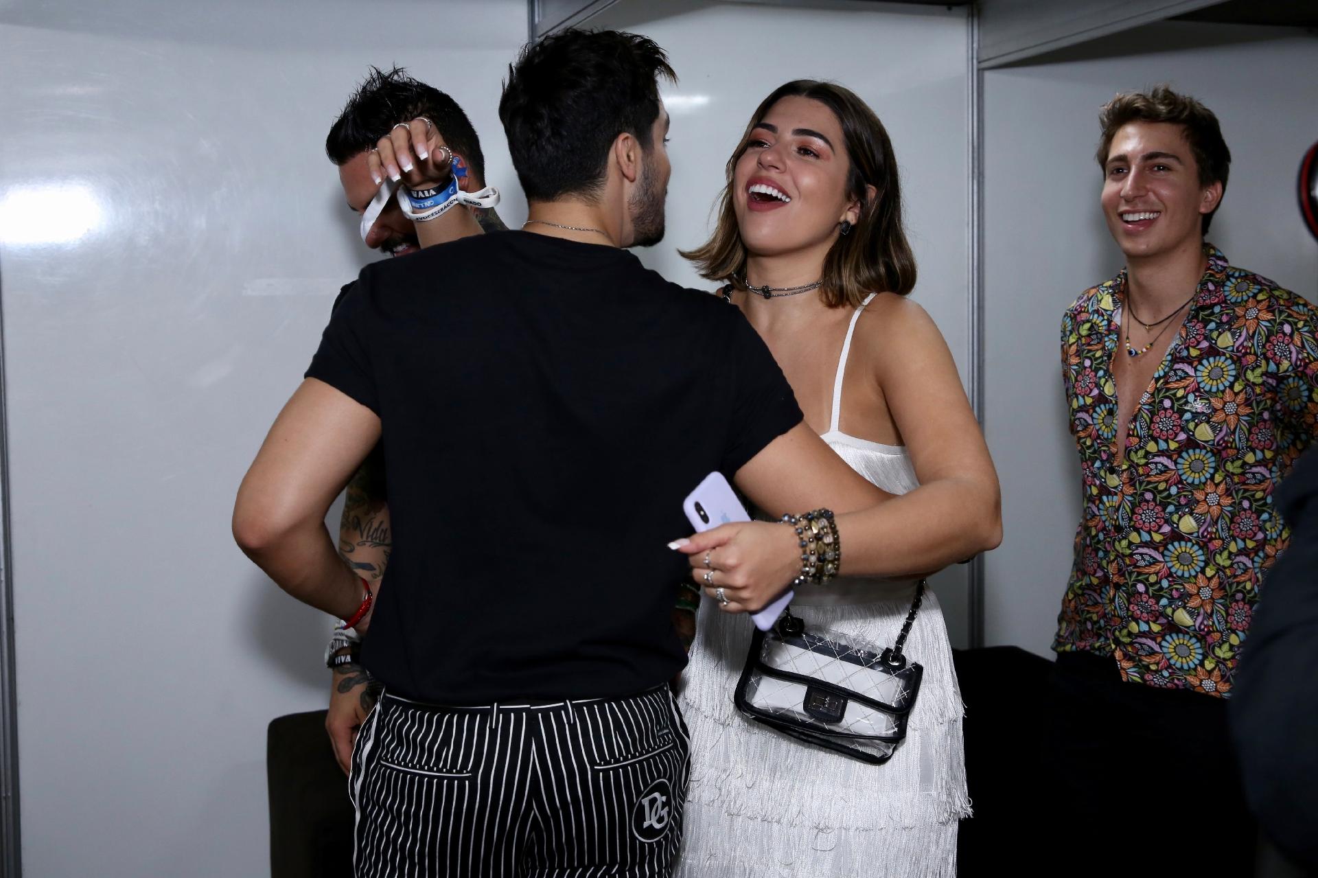 Luan Santana e a ex-BBB Vivian Amorim - Roberto Filho/Brazil News