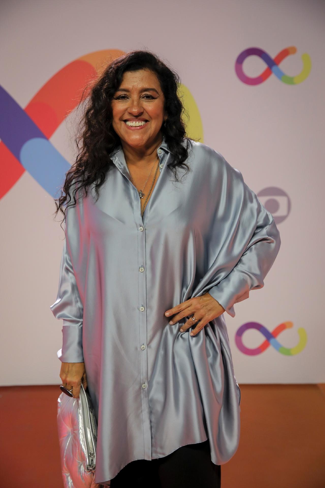 Regina Casé na inauguração dos novos estúdios da Globo - Victor Pollak/Globo e Paulo Belote/Globo