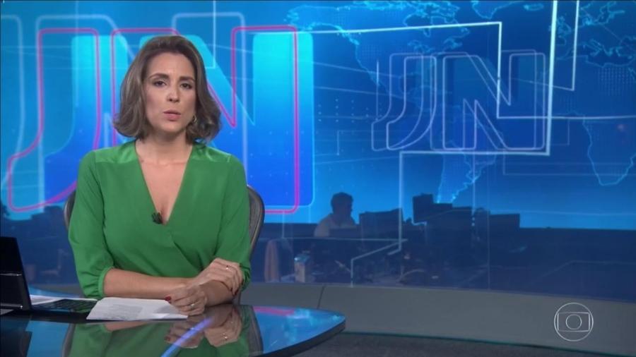 Luana Borba faz parte do rodízio de apresentadores do Jornal Nacional aos sábados - Reprodução/TV Globo